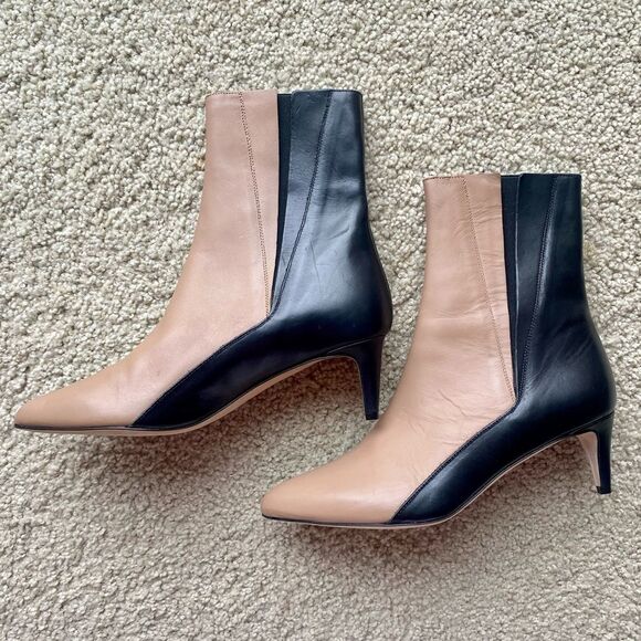 ATP Atelier Nila Two-Tone Leather Ankle Boots - Picture 5 of 11